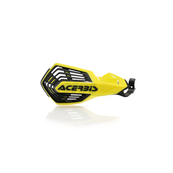 Protèges mains moto - Jaune Noir - ACERBIS K-FUTURE Montage Japonaise Fantic
