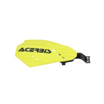 Protèges mains moto - Jaune Noir - ACERBIS K-LINEAR Montage Japonaise Fantic