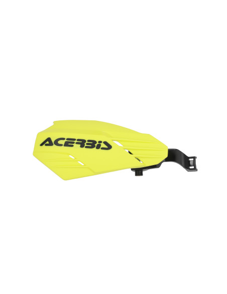 Protèges mains moto - Jaune Noir - ACERBIS K-LINEAR Montage Japonaise Fantic