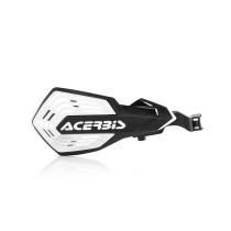 Protèges mains moto - Noir Blanc - ACERBIS K-FUTURE