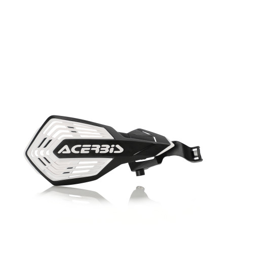 Protèges mains moto - Noir Blanc - ACERBIS K-FUTURE Montage Beta RR