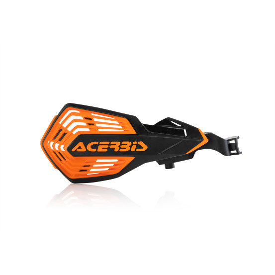 Protèges mains moto - Noir Orange - ACERBIS K-FUTURE