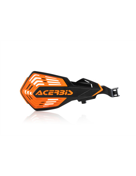 Protèges mains moto - Noir Orange - ACERBIS K-FUTURE