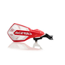 Protèges mains moto - Rouge Blanc - ACERBIS K-FUTURE - Montage GAS GAS / HUSQVARNA