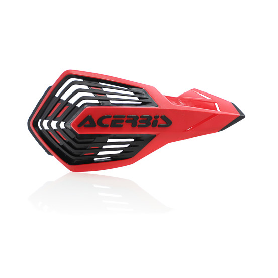 Protèges mains moto - Rouge Noir - ACERBIS X-FUTURE