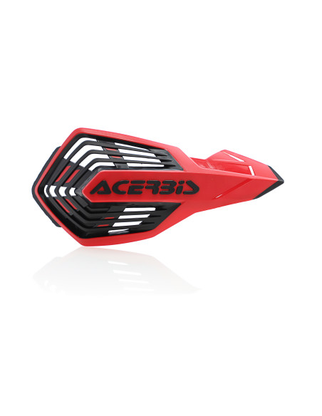 Protèges mains moto - Rouge Noir - ACERBIS X-FUTURE