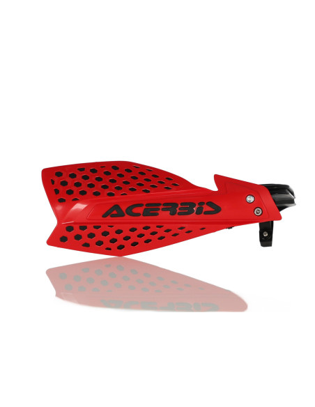 Protèges mains moto - Rouge Noir - ACERBIS X-ULTIMATE