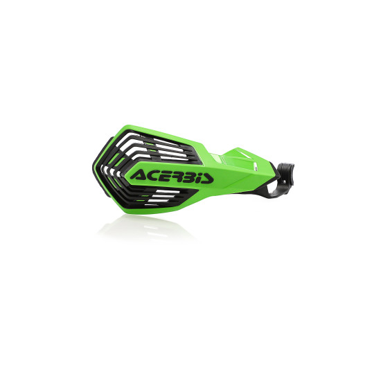 Protèges mains moto - Vert Noir - ACERBIS K-FUTURE Montage Japonaise Fantic