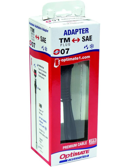 Adaptateur connectique OPTIMATE ancienne mâle/nouvelle version O-7