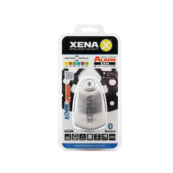Antivol bloque disque Alarme XENA XX14 Bluetooth SRA