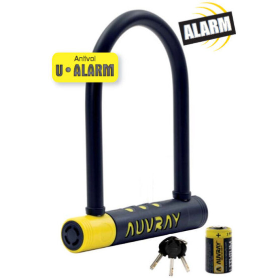 Antivol U AUVRAY Alarme 128 x 245