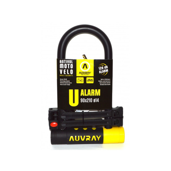 Antivol U AUVRAY Alarme 90 x 120
