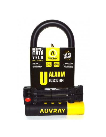Antivol U AUVRAY Alarme 90 x 120