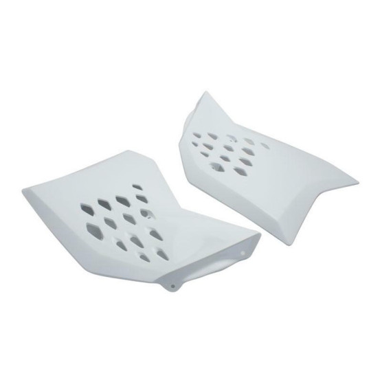 Ouies de radiateur - Blanc - UFO KTM SX SX-F 2009-2010 EXC EXCF 2009-2011