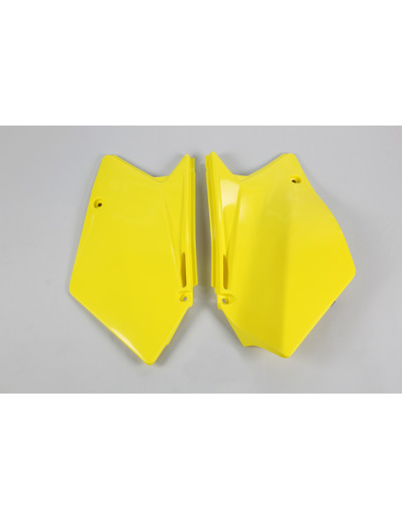 Plaques latérales - Jaune - UFO Suzuki 450 RMZ 2005-2006