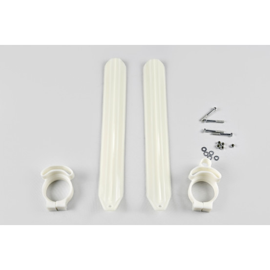 Protections de fourche - Translucide - UFO vintage pour fourche White Power
