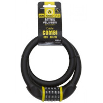 Cable antivol AUVRAY à combinaison 80 cm