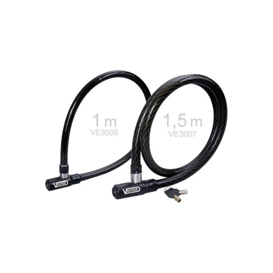 Cable antivol VECTOR Maxlok - 1,50m