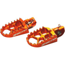 Repose pieds SCAR Evolution Ktm SX SX-F Husqvarna TC FC 2023-2026 Orange