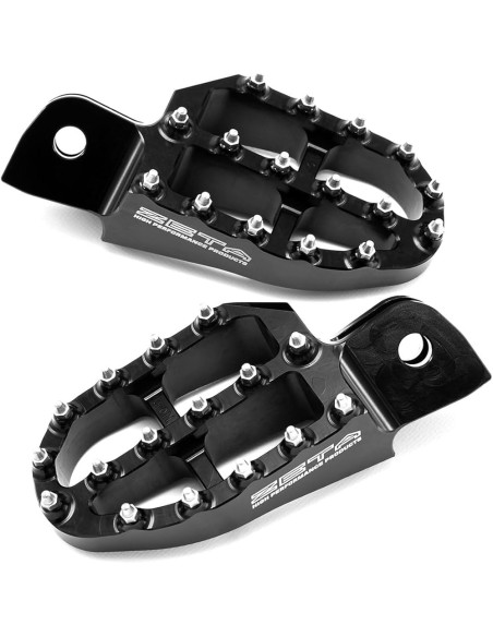 Repose pieds ZETA Kawasaki 250/450 KXF 2009-17 Noir
