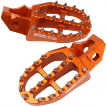 Repose pieds ZETA KTM SX/SXF EXC/EXCF Orange