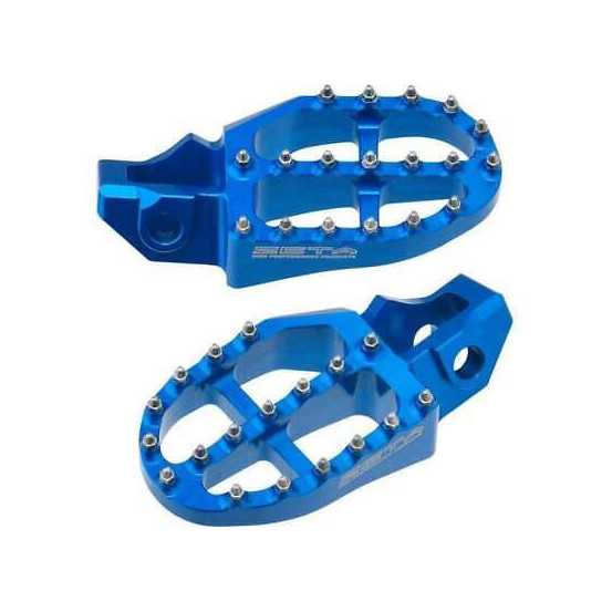 Repose pieds ZETA Yamaha 125/250 YZ, 250/450 YZF, WR 250/450 F Bleu
