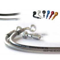 Durite de frein avant TECNIUM - Inox raccords alu - BMW R1100S