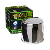 Filtre à huile HIFLOFILTRO chrome - HF138C