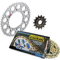 Kit chaine Cross RENTHAL YAMAHA 250 YZ-F 2005-2009