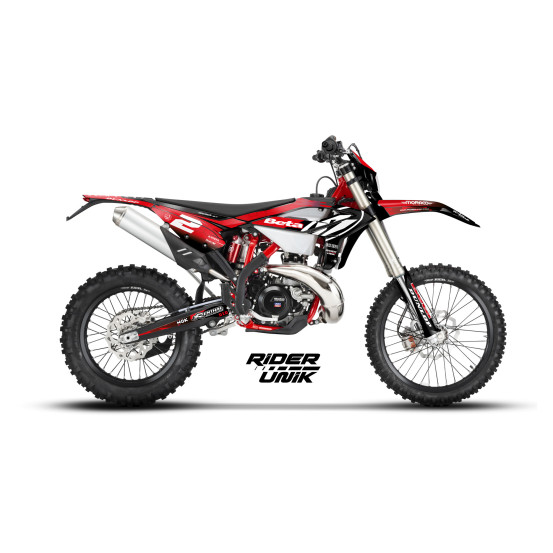 Kit Déco Rider Unik Beta TRIXMA BLACK BETA 300 RR 2018