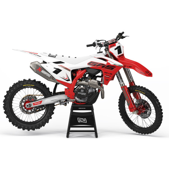 Kit Déco Rider Unik Gas Gas BLAZ WHITE 250 MCF 2024