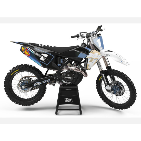 Kit Déco Rider Unik Husqvarna RAK BLUE 300 TE 2024
