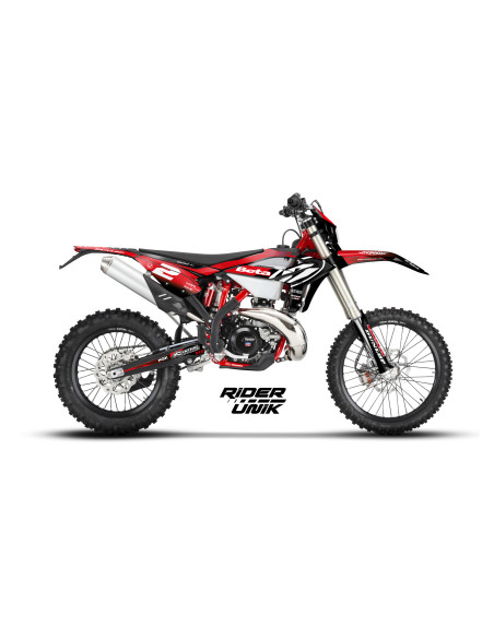 Kit Déco Rider Unik TRIXMA BLACK BETA 250 RR 2023
