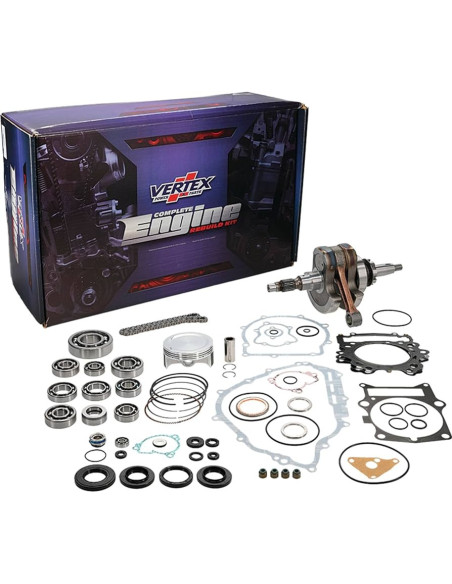Kit moteur complet WRENCH RABBIT by VERTEX - Vilebrequin + piston côte B + joints - Polaris 800 RZR 2011-2014