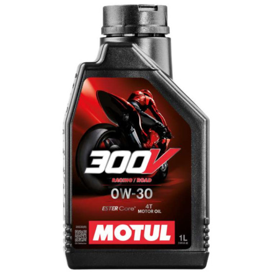 MOTUL 300V 0W30 ROAD RACING - 1 Litre - Huile moteur 4T
