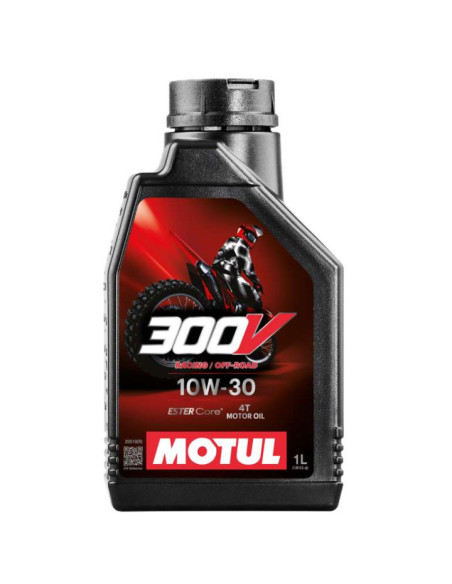 MOTUL 300V 10W30 OFF ROAD - 1 Litre - Huile moteur 4T