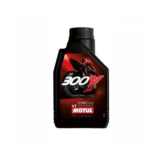 MOTUL 300V 10W30 ROAD RACING - 1 Litre - Huile moteur 4T
