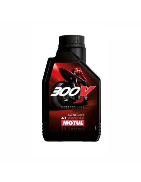 MOTUL 300V 10W30 ROAD RACING - 1 Litre - Huile moteur 4T