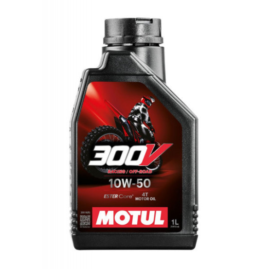 MOTUL 300V 10W50 OFF ROAD - 1 Litre - Huile moteur 4T