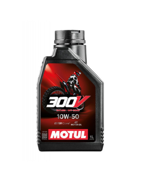 MOTUL 300V 10W50 OFF ROAD - 1 Litre - Huile moteur 4T