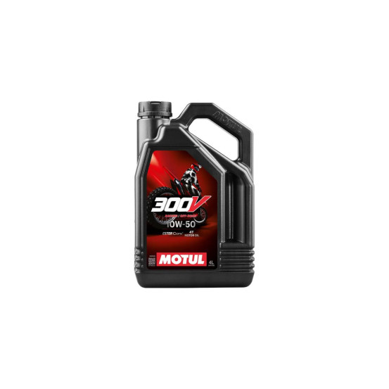 MOTUL 300V 10W50 OFF ROAD - 4 Litres - Huile moteur 4T