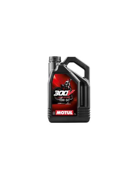 MOTUL 300V 10W50 OFF ROAD - 4 Litres - Huile moteur 4T