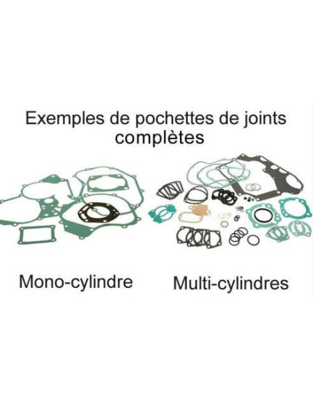 Pochette de joints haut moteur CENTAURO 80 RG, TS X Refroi. liquide 1985-1994