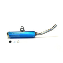 Silencieux alu bleu HGS Yamaha YZ 125 2005-2021