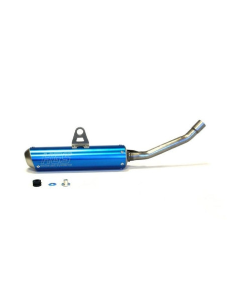 Silencieux alu bleu HGS Yamaha YZ 65 2018-2021