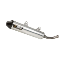 Silencieux alu embout carbone HGS KTM 125 SX 2019-2021 Husqvarna 125 TC 2019-2021 GasGas 125 MC 2021