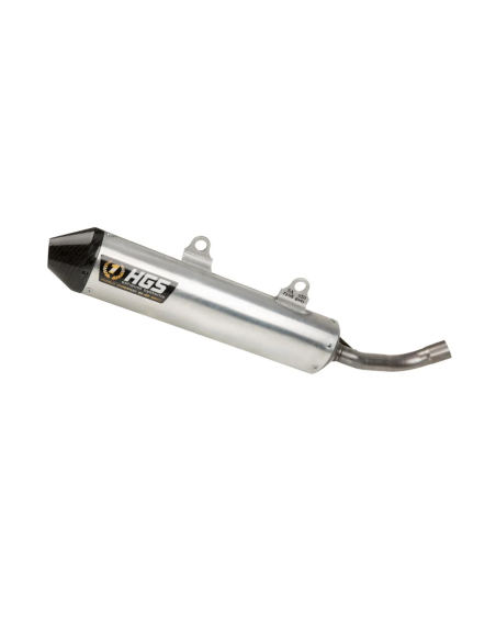 Silencieux alu embout carbone HGS KTM HUSQVARNA GAS GAS 250 SX TC 2023 - 2024