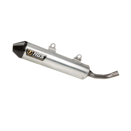 Silencieux alu embout carbone HGS Yamaha YZ 85 2018-2021
