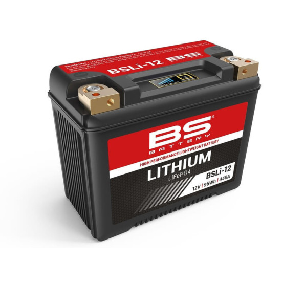 Batterie moto 12v Lithium 12v BS Ion BSLI 12