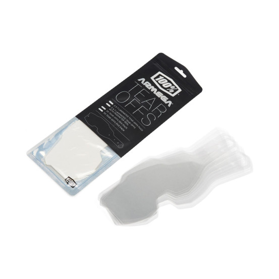 Tear-Offs 100% pack standard de 50 pièces pour masque Armega/Armatic